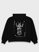 ジョーカージップフーディ - ブラック