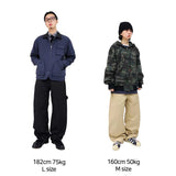 Semi-Wide Patch Carpenter Pants