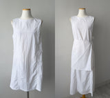 Joanne Nylon Sleeveless Wrap One Piece Long