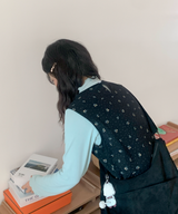 ルーベンフラワーロングワンピース