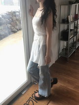 ハートプラットフォームシューズ