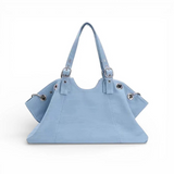 スタッド アイレット ショルダー トートバッグ(DENIM, PINK, BLACK 3COLORS!)