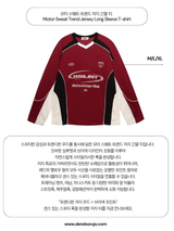 Motor Sweat Trend Jersey Long Sleeve T-shirt