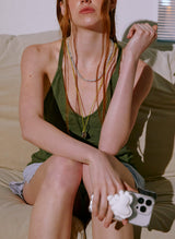 Shell Necklace (Green)