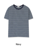 エーダーストライプ半袖Tシャツ