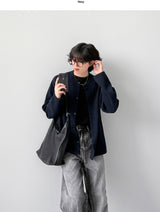 Dio Round Knit Cardigan