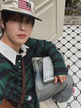 American Patch Color Block Camp Cap