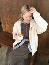 [Planning] Nerd Basic Fleece Zip-Up Jacket (6c)