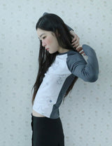 STAR RAGLAN T-SHIRT(BLUE)