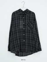 Flue Loose-Fit Summer Check Shirt