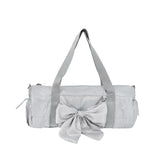 Shiny duffle bag_grey