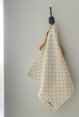 Double-layer gauze dot kitchen cloth