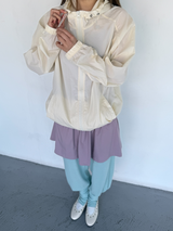 core shirring dress