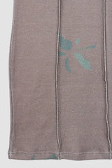 LEAF　KNIT　DRESS