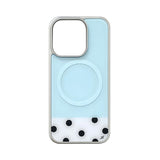 [MADE] [+MagSafe] ICY MINT PHONE CASE (glass silver bumper)