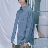 ピグメントウォッシングシャツ