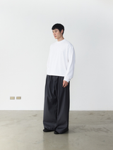 RB7 クロップド ボックス ロングスリーブ Tシャツ