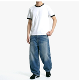 エッセンシャルスタンダード半袖リンガーTシャツ ホワイト