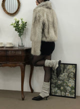 Maxi Vintage Fur Jacket 