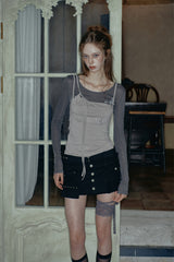 DUSK LAYERED SKIRT black