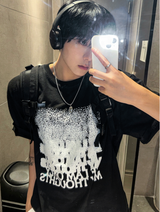ブラリーレタリング半袖Tシャツ