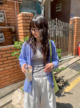 セルグニチェックポケット長袖シャツ