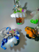 Trippy mushroom necklace.06 (5color)