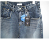 brush denim pants
