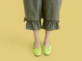 Frill capri pants (2 color)