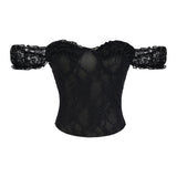 Maelle Ruffle Lace Top