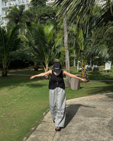 [UNISEX] One-two lettering jogger & wide pants