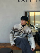 Ford Nordic Henley neck knitwear