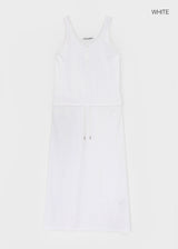 [MADE] Hishi String Sleeveless Long Dress