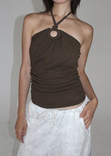 ROPE HALTER TOP