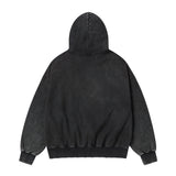 25SS オーバーサイズウォッシングフーディー ブラック