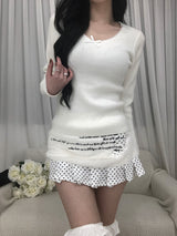 Cozy Ribbon Sweater(3 colors)