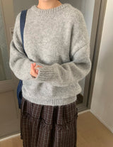 Hank Color Mix Round Wool Knit