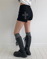 Pldi Studded Shorts