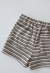 ストライプバンディングナッピングショーツ