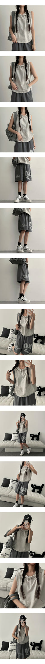 Prom printing Half-length Training Shorts