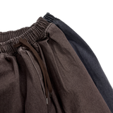 denim washing big balloon pants