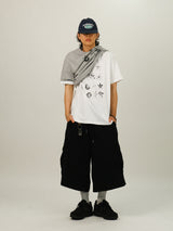 NE Sweat Cargo Bermuda Pants