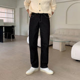 LMNアテンノンフェードストライトフィットサンジデニム(black)
