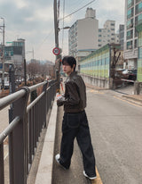 クレスダブルニーカーペンターローデニムパンツ