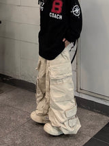 module velcro multi cargo pants