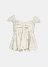 Bloomie Broderie Blouse