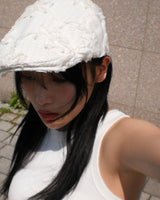 Deeps Vintage Flower Textured Hunting Cap