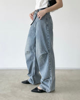 dau pintuck washing denim