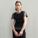 (T-6823)ESSENTIAL STANDARD ROUND NECK TEE