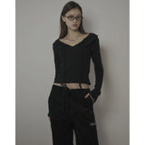 FAIRY LONG SLEEVE-BLACK